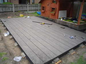 Quick and easy to build, composite decking is a great addition for any UK garden