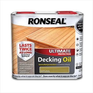 ronseal ultimate decking oil