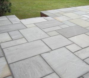 grey paving