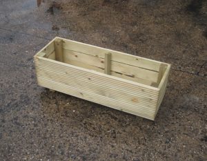 Large Treated planter