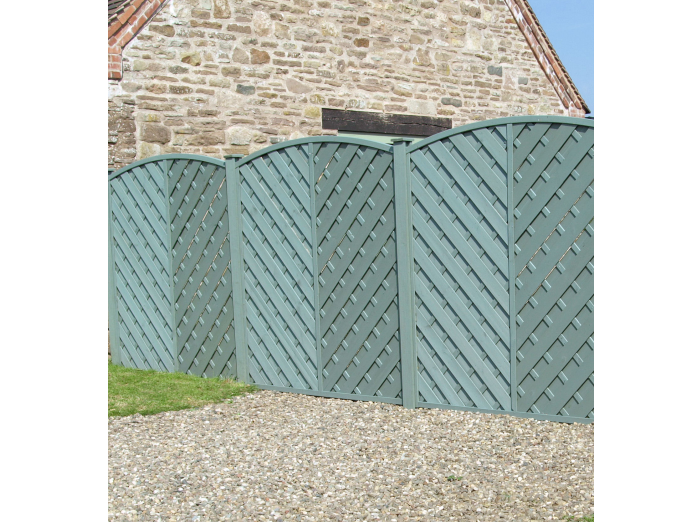 Lovely fence colour Garden fence paint, Fence color, Colorful fence