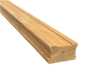 Cut To Size - Hardwood Balau Deck Baserail (33mm x 57mm)
