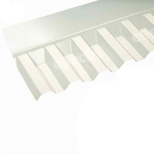 Box Profile PVC Wall Flashing (Clear 736mm)