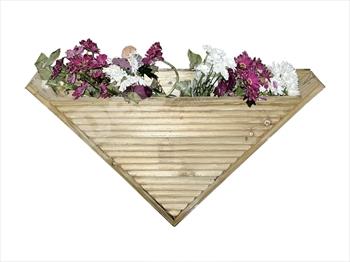 Triangular Decking Wall Planter Large 720mm
