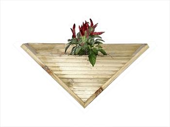 Triangular Decking Wall Planter Medium 510mm