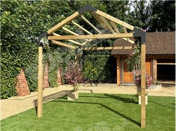 ModBlox™ Apex Pergola Inc Rafters