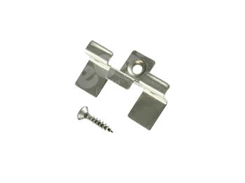 RealGroove™ eDecks Composite Solid Stainless Steel Clip & Screw (To Fit 22mm)