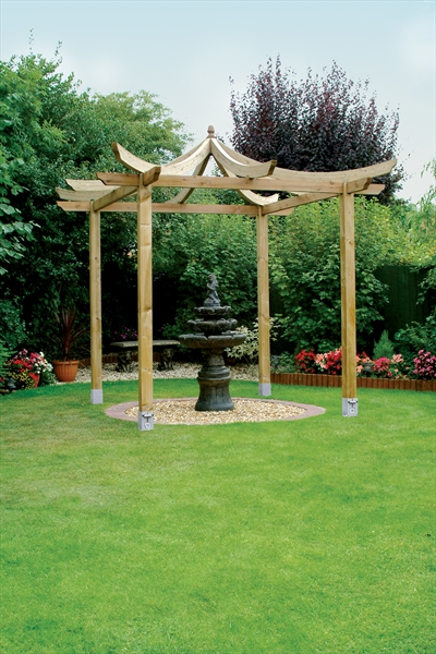 oriental pergola