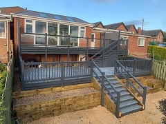 PVC decking