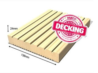 Reject Decking Boards