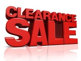 All Clearance Products