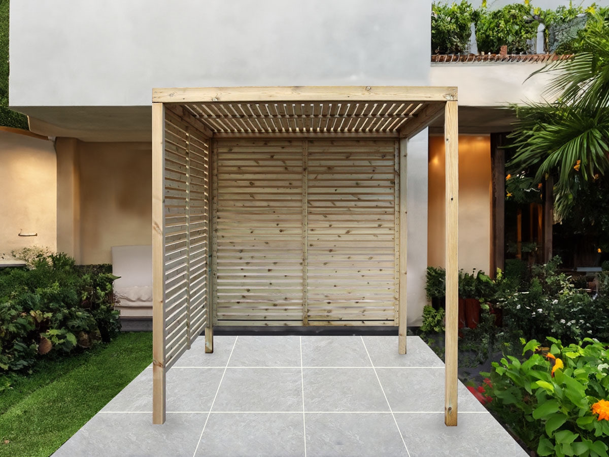 Slatted Gazebos