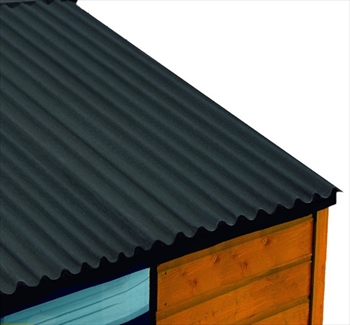 Black Mini Onduline Bitumen Sheet (3mm) 