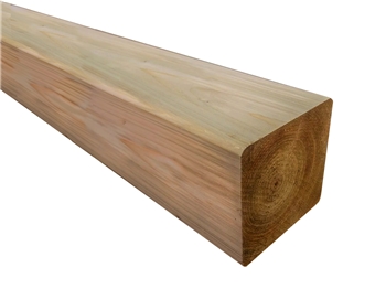 Green - Smooth Fence Posts 5"x5" (2400mm)