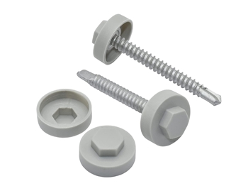 Goosewing Grey Tech Bolt Caps 16mm (Sold Individually)