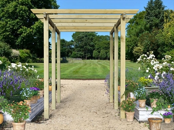 Royal Walkway Pergola Extra Wide (W 4800mm x D 3600mm)