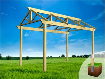 Parliament Pergola Walkway (W 2700mm x D 3600mm)
