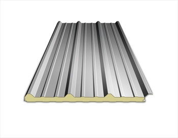 Insulated Box Profile Sheets Light Grey 30mm (5000mm)