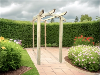 eDecks Heavy Duty Garden Arch (1800mm)