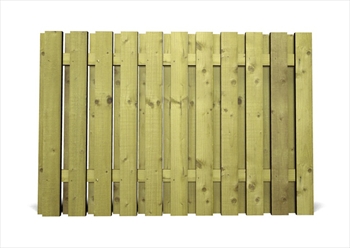 Green - Tudor Heavy Duty DOUBLE Panel (6