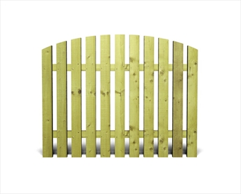 Green - Arched Heavy Duty Tudor Panel (6