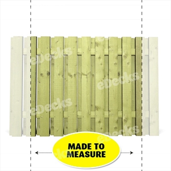 Green - Tudor Heavy Duty DOUBLE Panel (Made to Measure)