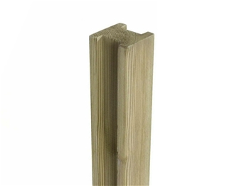 Green - Smooth Elite H Posts 90mm x 90mm (1800mm)
