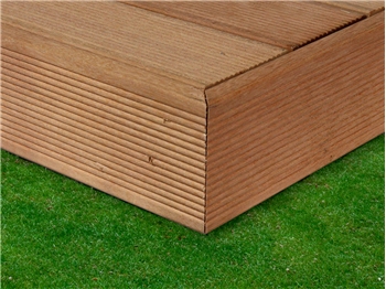 90mm Balau Hardwood Fascia Board (2.1m To Cover 1.8m)