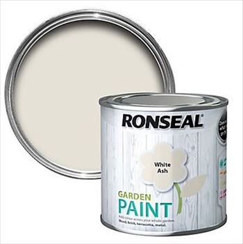 Ronseal Garden Paint 250ml (White Ash)