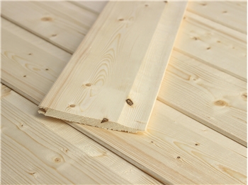 Sample - Untreated Shiplap / Cladding (12mm x 120mm) 