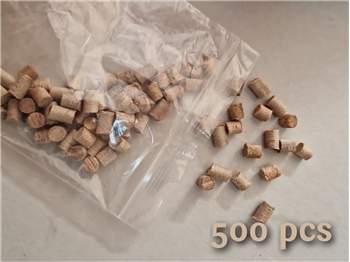 Invisible eFix Hardwood Balau Plugs (500)