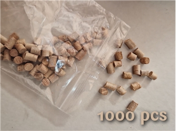 Invisible eFix Hardwood Balau Plugs (1000)