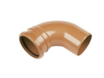 110mm Underground 90 Degree Bend - Single Socket