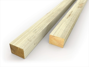 Green - Fence Posts 4"x3" (2400mm)