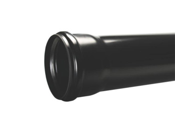 Black Soil Pipe 110mm (1m)