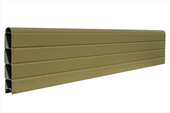 Natural / Green Composite Fence Boards (2438mm x 300mm)