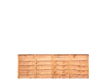 Overlap Fence Panel (6ft x 2ft)
