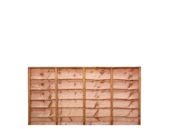 Overlap Fence Panel (6ft x 3ft)