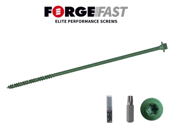 Sleeper / Timber Fixing Screw M7 x 250mm (Sold Individually)