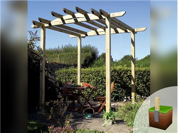 Contemporary Pergola (W 2700mm x D 2700mm)