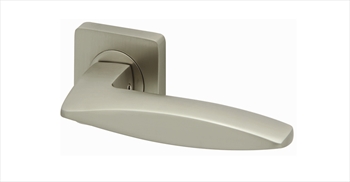 Intelligent - Sabre Lever On Square Rose (Pearl Nickel)