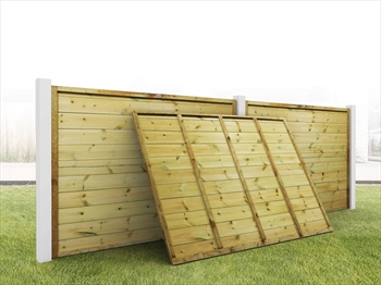 Contemporary Fence Panel (6ft x 4ft)