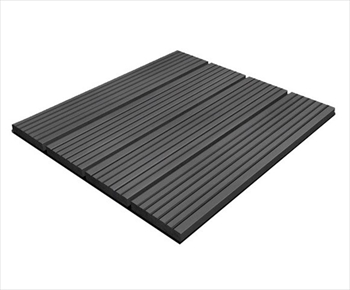 Interlocking Composite Decking Tiles 295mm x 295mm (Ebony)
