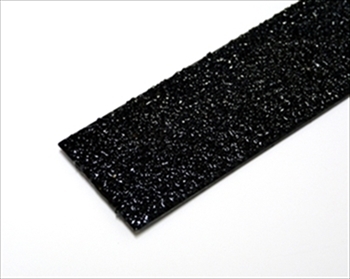 Cut To Size - Black 50mm Anti Slip Decking Strip (Fixings Included)