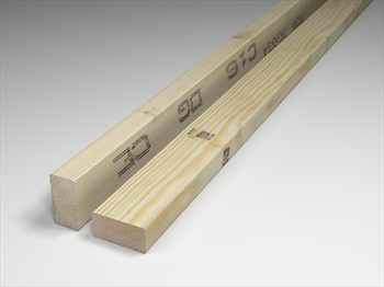 Extra Long - Treated & Graded Decking Joist (4" x 2")