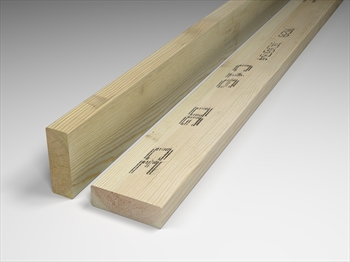 Extra Long - Treated & Graded Decking Joist (6" x 2")