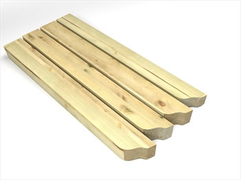 Treated - Profiled One End Pergola Rafter (145mm x 73mm)
