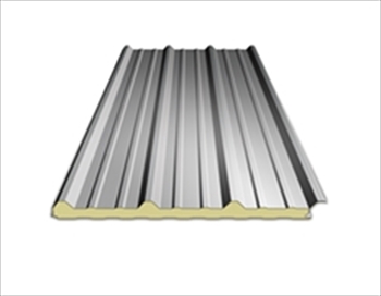 Insulated Box Profile Sheets Light Grey 30mm (3050mm)