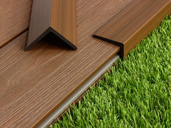 Nutmeg - Evergrain Dual Sided Composite Edging Trim (55mm x 55mm - 3.6m)