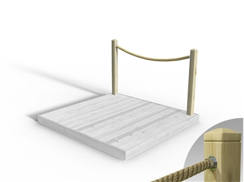 Rope Handrail Kit 1800mm (One Side) 